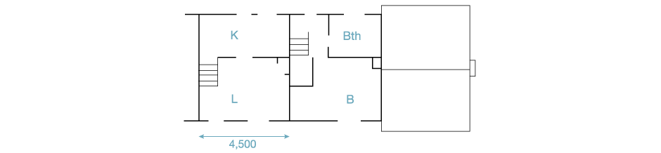 First-floor plan