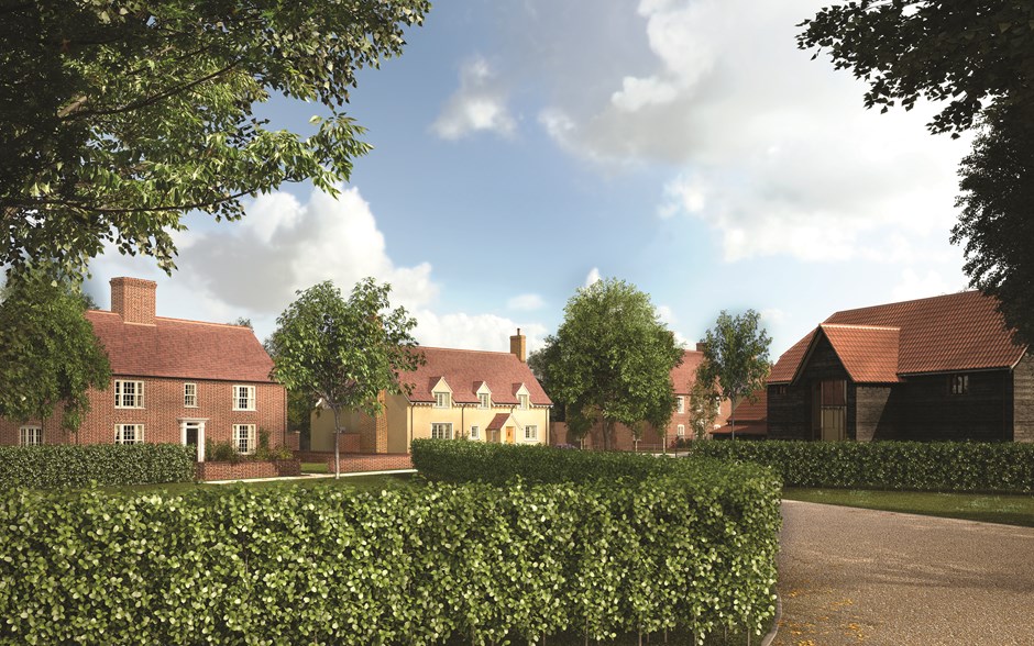 Horkesley Hamlet, Great Horkesley. Image courtesy of ADP Architects