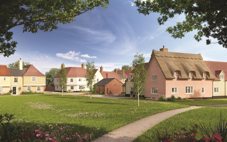 Horkesley Hamlet, Great Horkesley. Image courtesy of ADP Architects