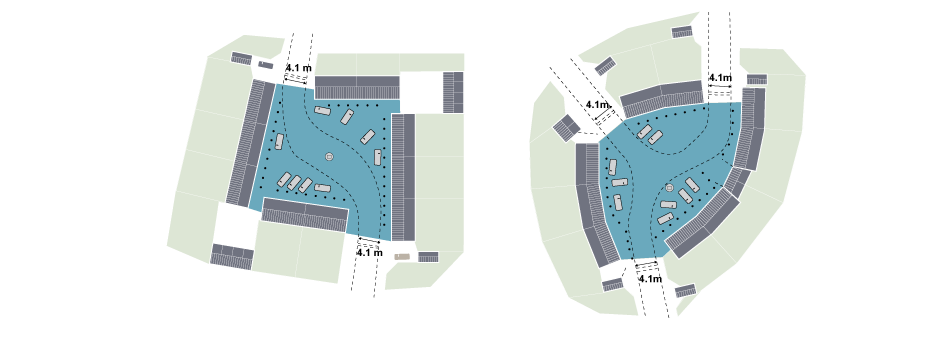 Parking squares