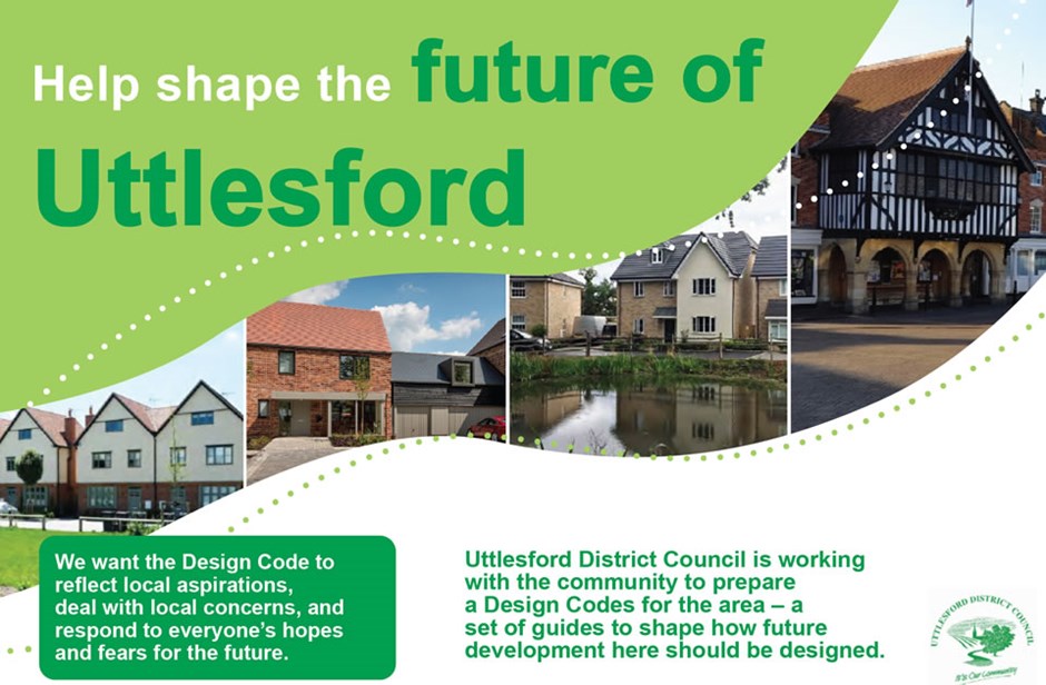 Community engagement in Uttlesford has helped shape the design code. A strategy to contact Hard-to-reach groups was also implemented.