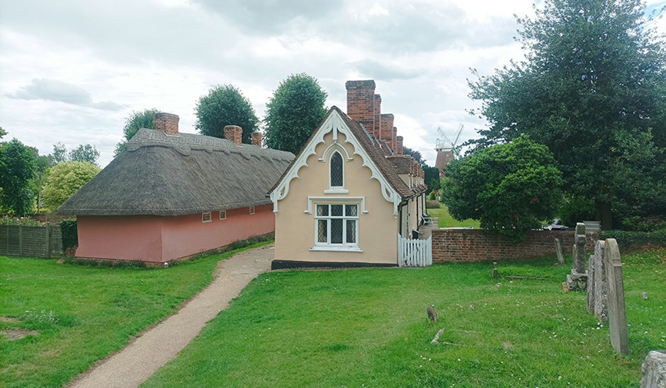 Almshouses, Thaxted.