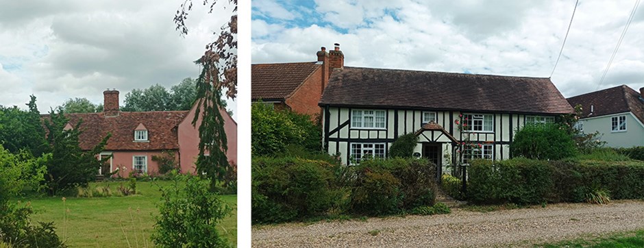 Free Roberts and Timber framed cottage in Bannister Green.